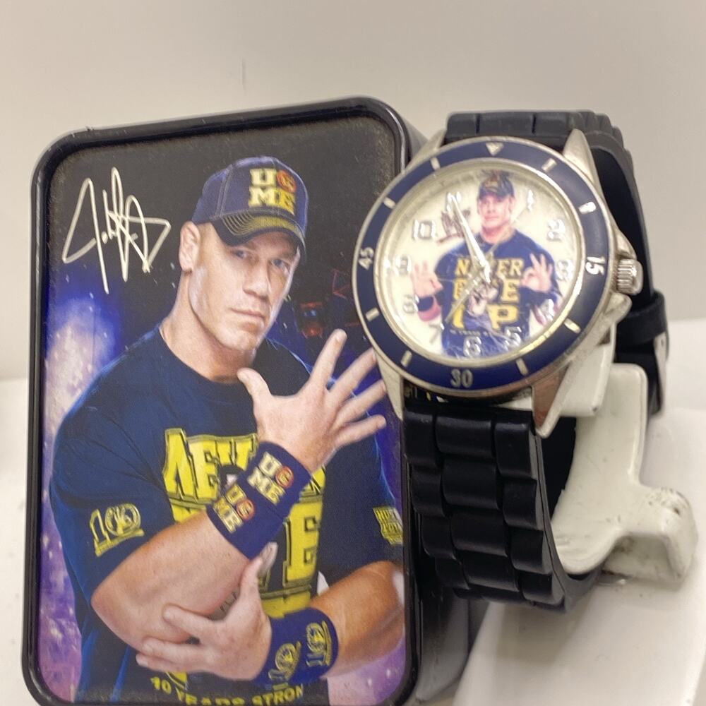 Vintage John Cena Unisex Wwe Watch New Battery Works